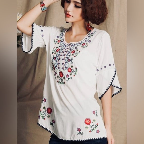 ASHIR-ALEY embroidered top - Picture 3 of 7